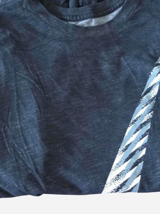 Nike Other - Men's Nike Navy Graphic Tee with Diagonal Stripe
